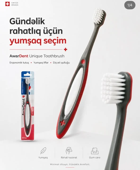 AwarDent Unique diş fırçası postu